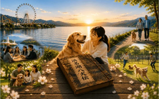 愛犬と巡る「浜名湖八犬伝プロジェクト」がついに開幕!10月3日・4日には開幕祭「舘山寺犬祭」を開催