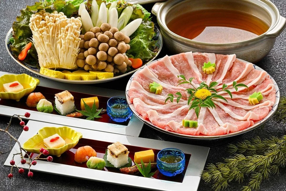 豪華なしゃぶしゃぶ料理