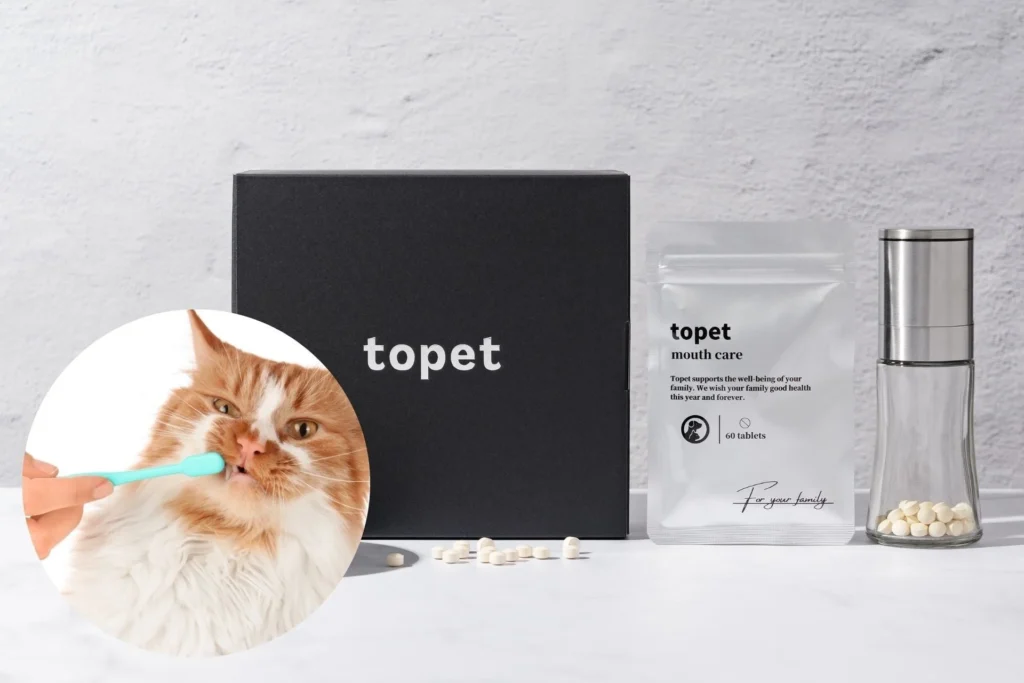 猫のデンタルケアに新習慣!topet「お口のふりかけ」が累計1,000万食を突破