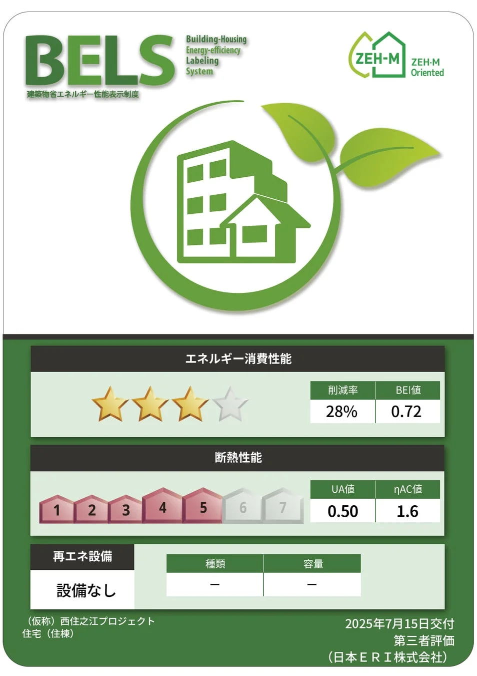 BELS評価書