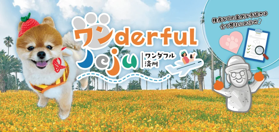 愛犬と旅する海外リゾート!韓国チェジュ島3泊4日ツアーが初開催、次回の相談会は「Pet博2026 大阪」で
