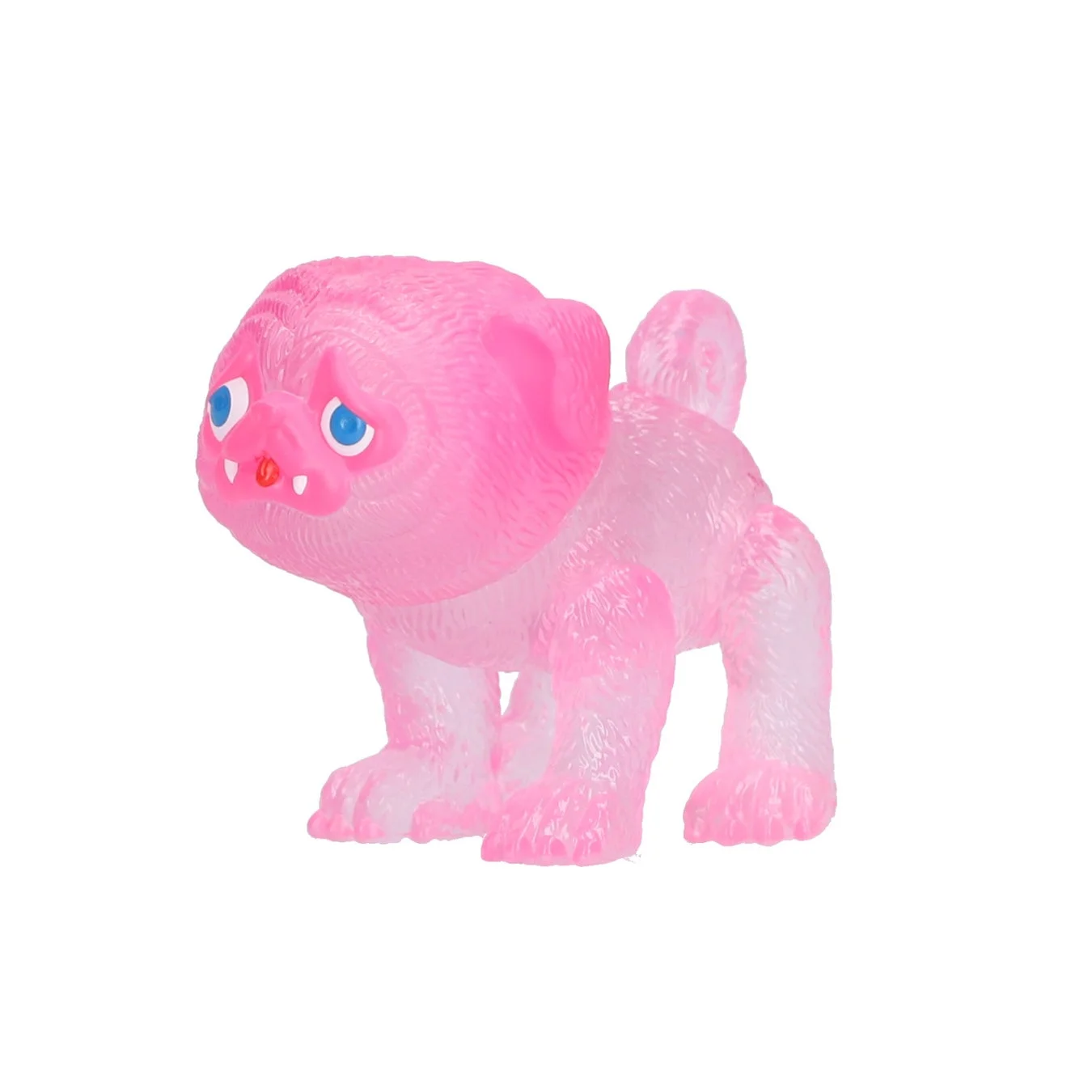 ピンククリアのパグ獣