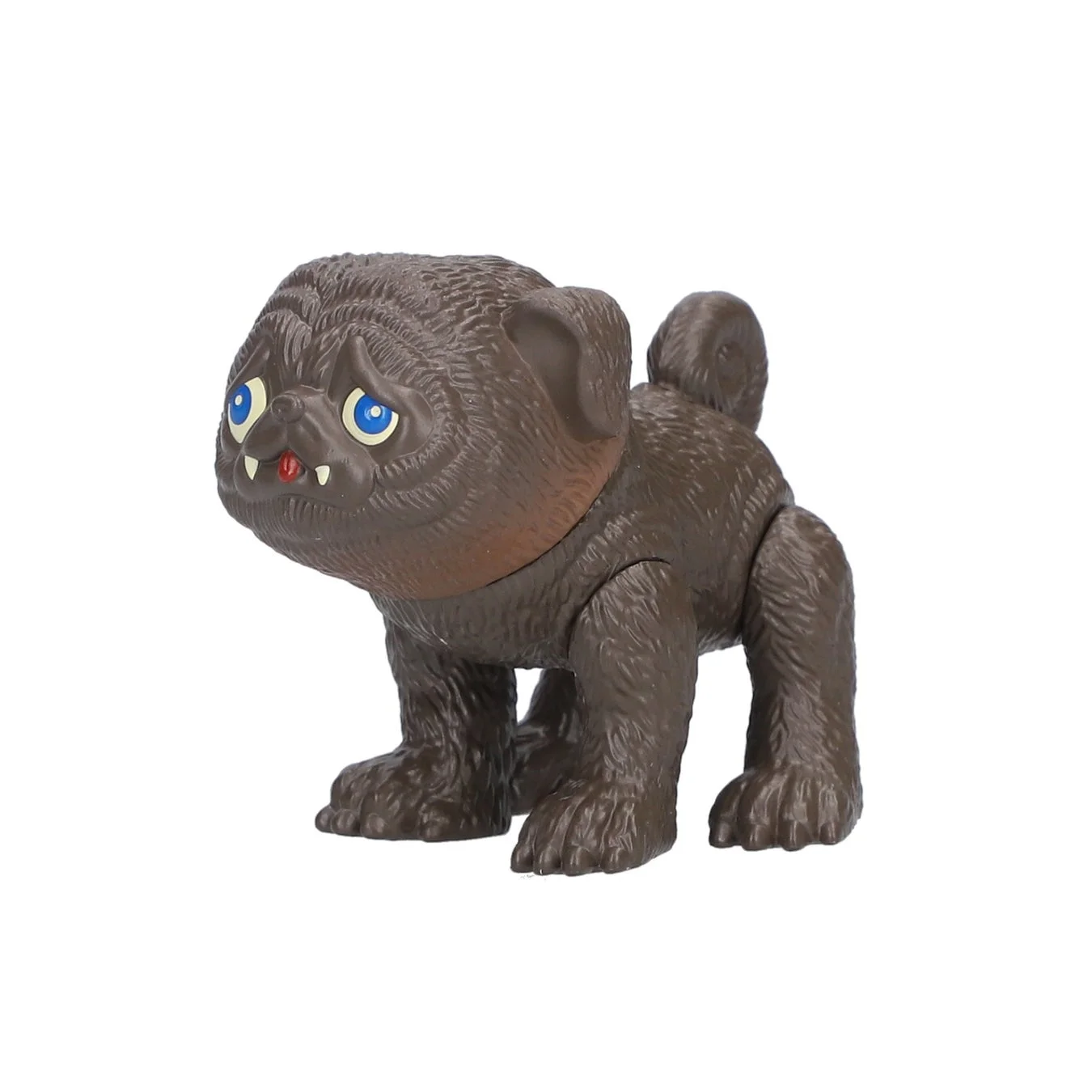ブラウンのパグ獣