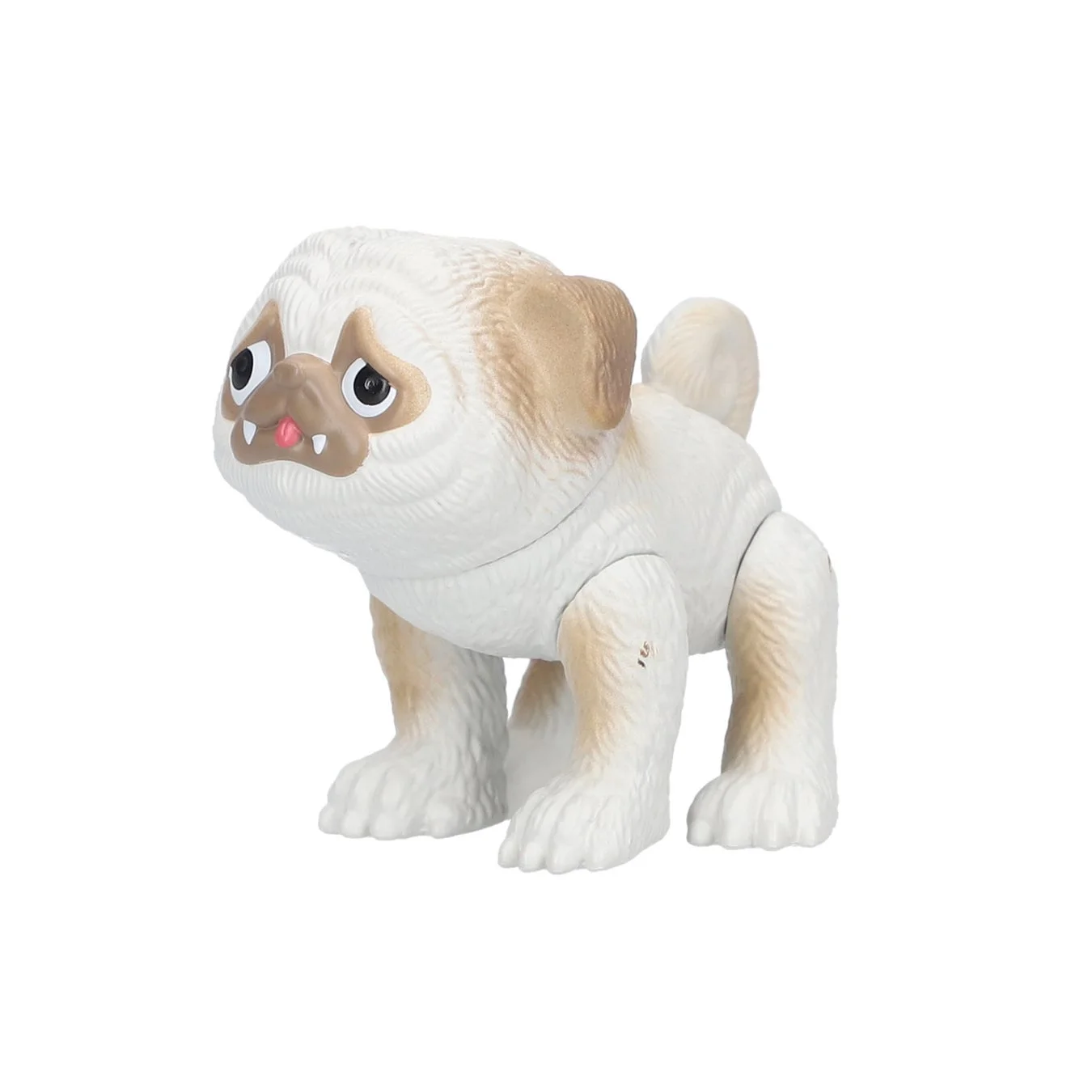 茶色のパグ獣