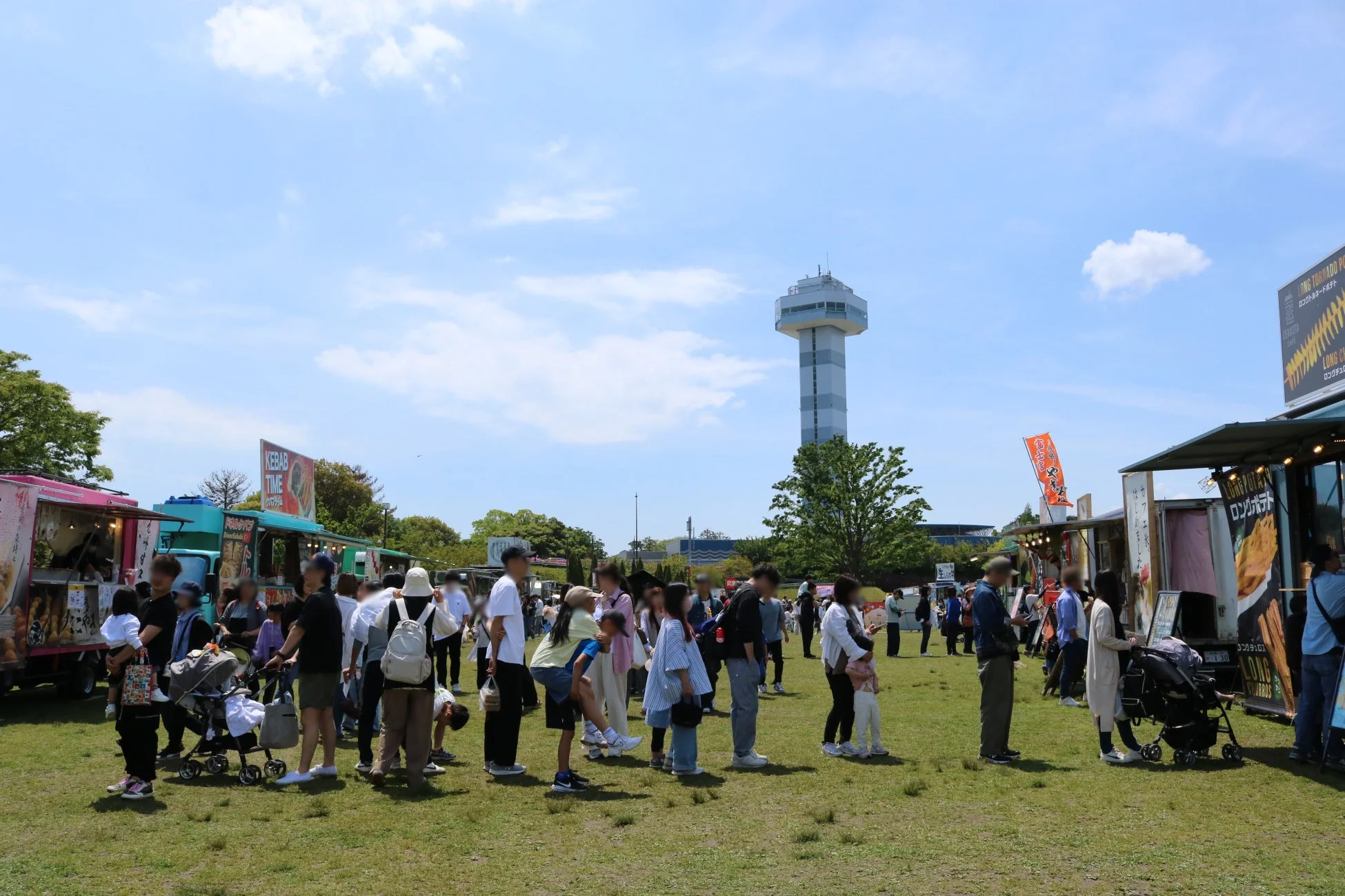 キッチンカーパーティーの風景